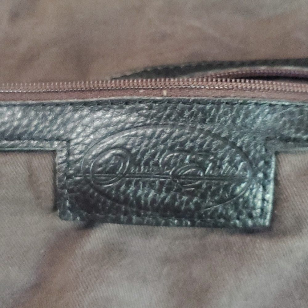 Authentic Black Genuine Leather Onna Ehrlich Bag - Picture 8 of 11
